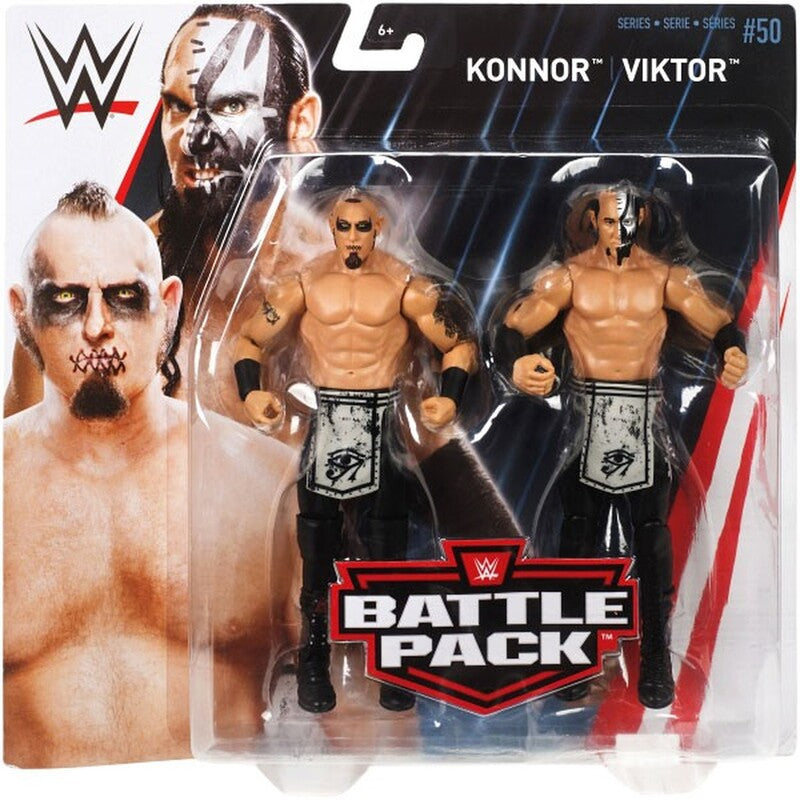 WWE Mattel Battle Packs 50 Konnor & Viktor Action & Toy Figures PWcatalog