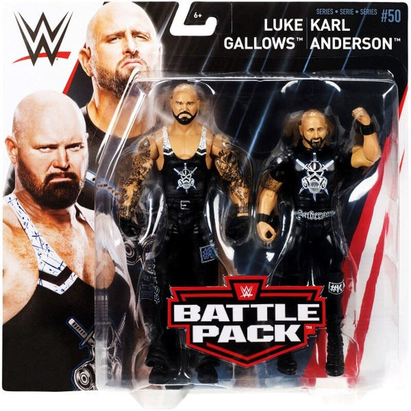 WWE Mattel Battle Packs 50 Luke Gallows & Karl Anderson Action & Toy Figures PWcatalog