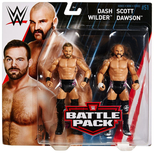 WWE Mattel Battle Packs 51 Dash Wilder & Scott Dawson Action & Toy Figures PWcatalog