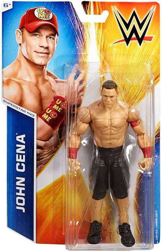 WWE Mattel Basic Series 52 #43 John Cena Action & Toy Figures PWcatalog