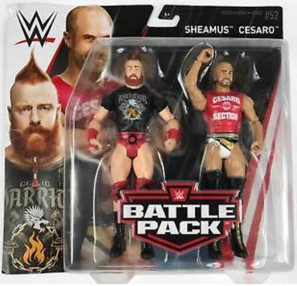 WWE Mattel Battle Packs 52 Sheamus & Cesaro Action & Toy Figures PWcatalog