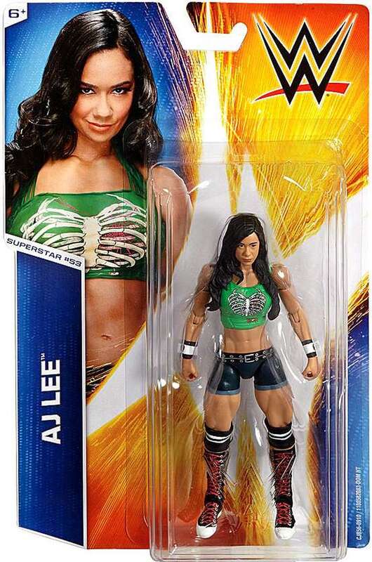 WWE Mattel Basic Series 53 #53 AJ Lee Action & Toy Figures PWcatalog