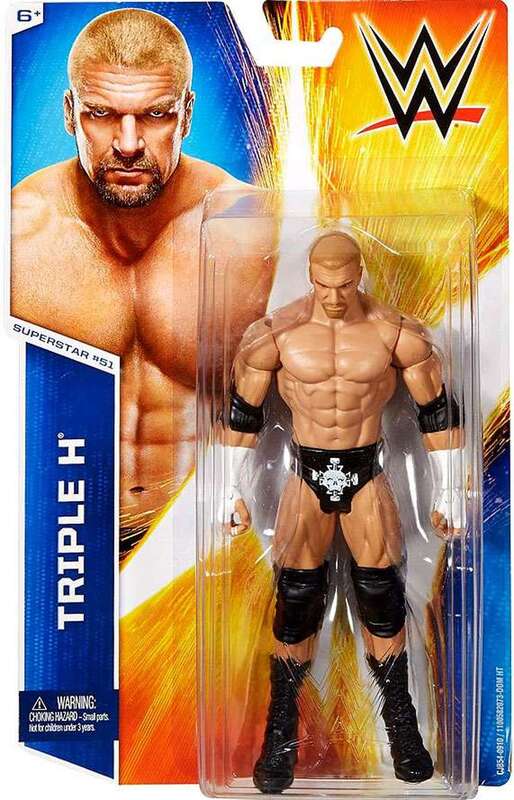 WWE Mattel Basic Series 53 #51 Triple H Action & Toy Figures PWcatalog