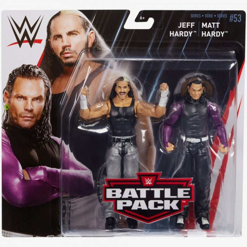 WWE Mattel Battle Packs 53 Jeff Hardy & Matt Hardy Action & Toy Figures PWcatalog