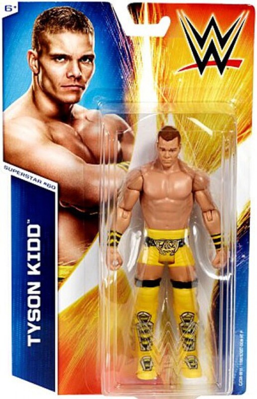 WWE Mattel Basic Series 54 #60 Tyson Kidd Action & Toy Figures PWcatalog