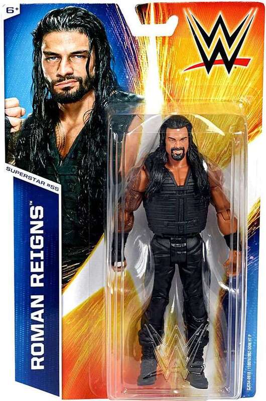 WWE Mattel Basic Series 54 #55 Roman Reigns Action & Toy Figures PWcatalog
