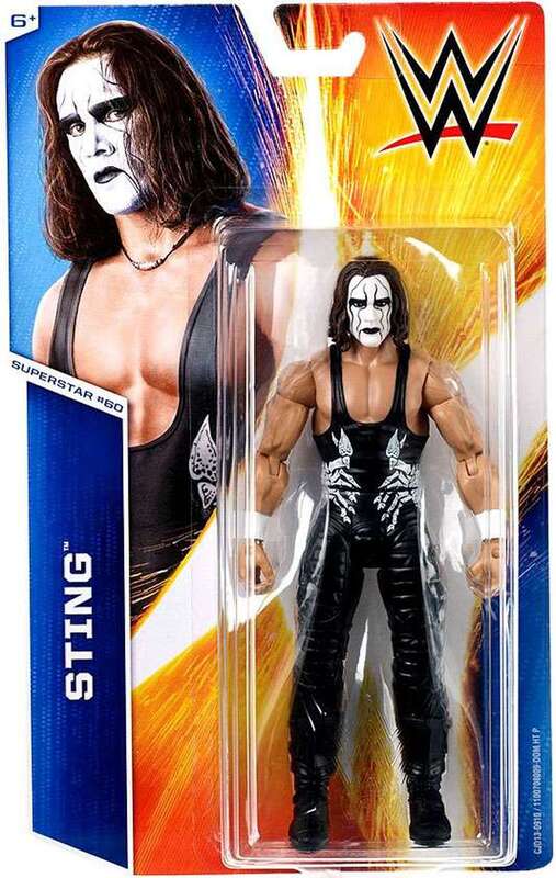 WWE Mattel Basic Series 55 #60 Sting Action & Toy Figures PWcatalog