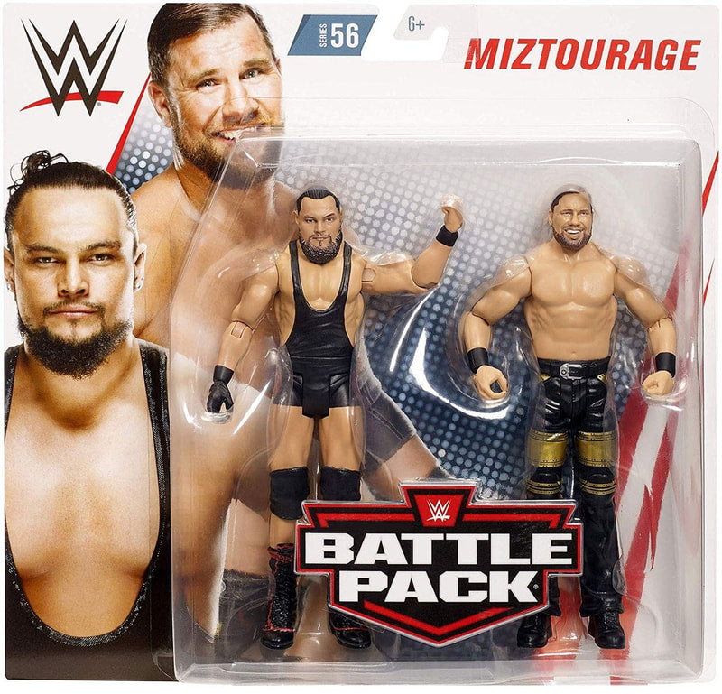 WWE Mattel Battle Packs 56 Miztourage Action & Toy Figures PWcatalog