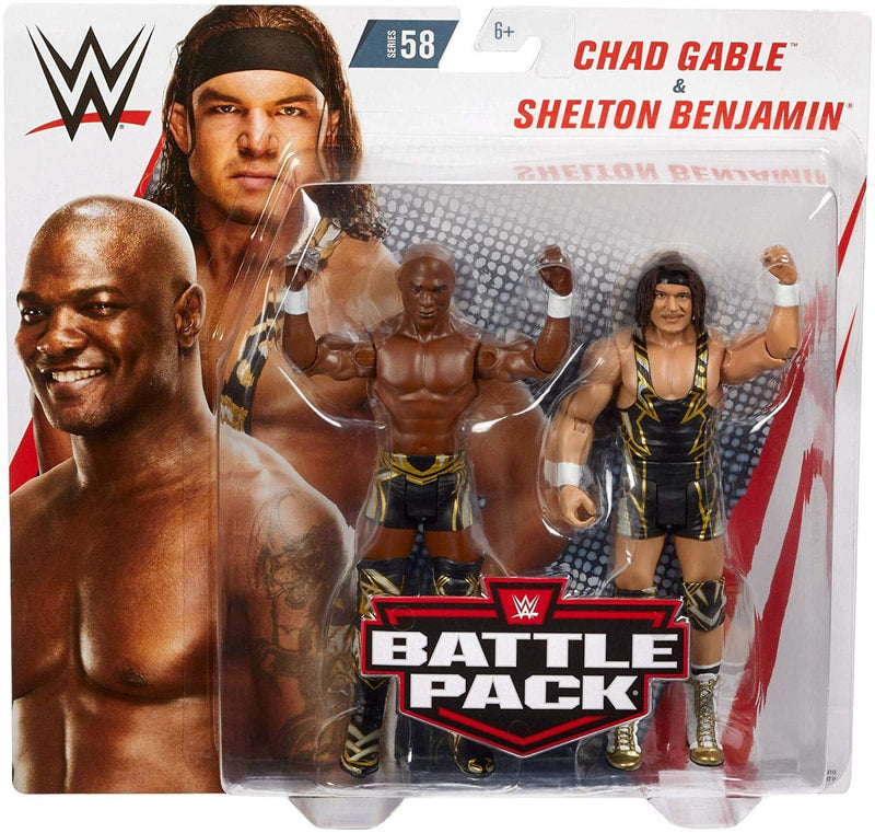 WWE Mattel Battle Packs 58 Chad Gable & Shelton Benjamin Action & Toy Figures PWcatalog