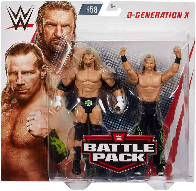 WWE Mattel Battle Packs 58 D-Generation X Action & Toy Figures PWcatalog