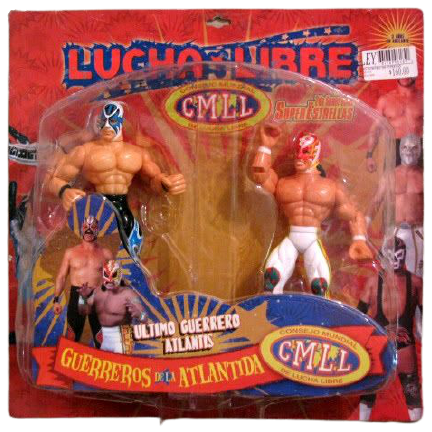 CMLL Hag Distribuidoras Super Estrellas Multipack: Guerreros de la Atlantida: Ultimo Guerrero & Atlantis Action & Toy Figures PWcatalog