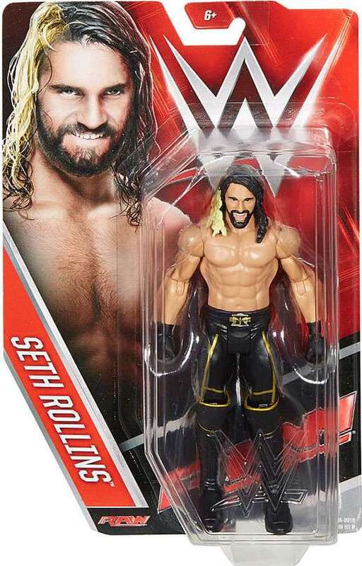 WWE Mattel Basic Series 60 Seth Rollins Action & Toy Figures PWcatalog