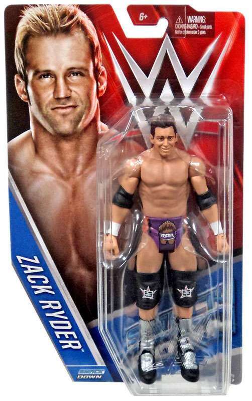 WWE Mattel Basic Series 61 Zack Ryder Action & Toy Figures PWcatalog