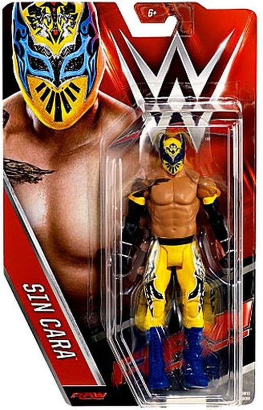 WWE Mattel Basic Series 62 Sin Cara Action & Toy Figures PWcatalog