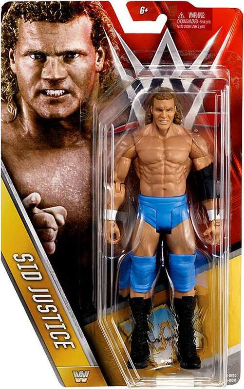WWE Mattel Basic Series 63 Sid Justice Action & Toy Figures PWcatalog