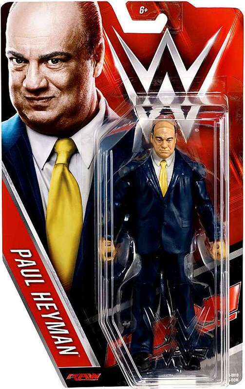 WWE Mattel Basic Series 63 Paul Heyman Action & Toy Figures PWcatalog