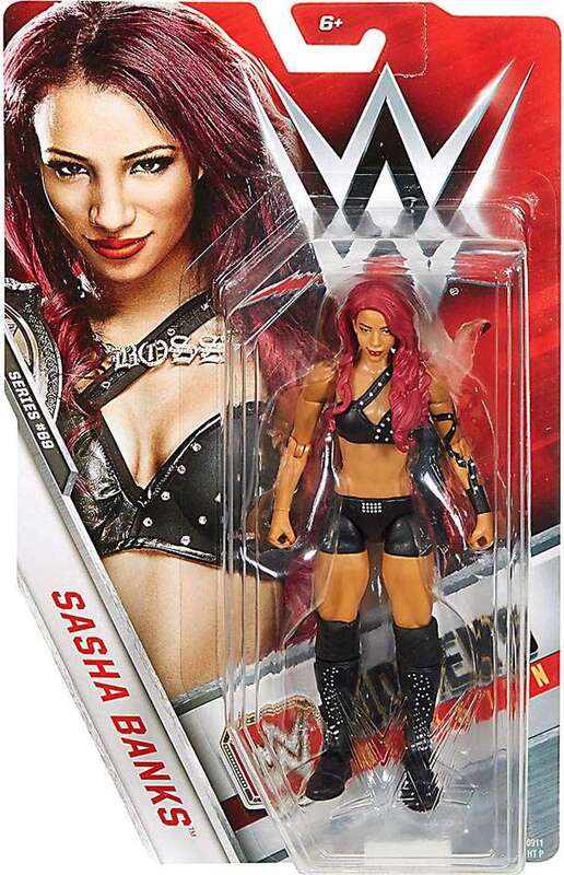 WWE Mattel Basic Series 69 Sasha Banks Action & Toy Figures PWcatalog