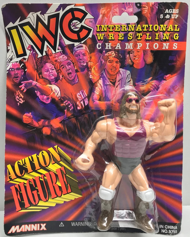 Mannix International Wrestling Champions "Adam Bomb" Action & Toy Figures PWcatalog