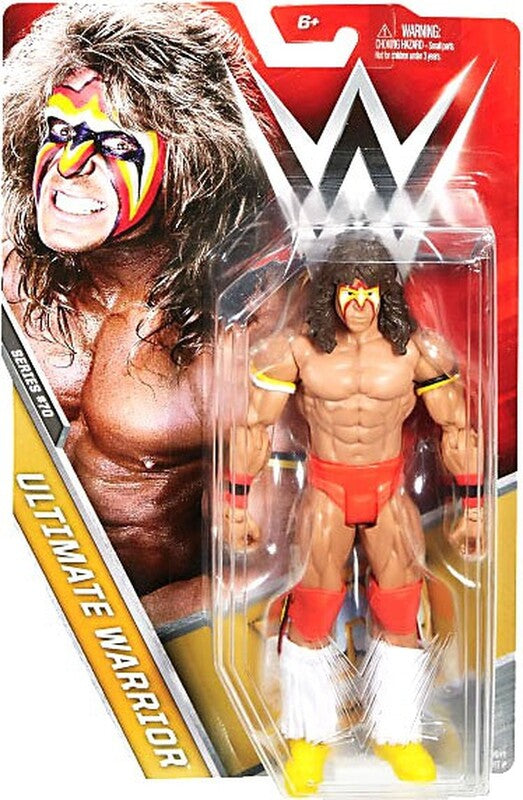WWE Mattel Basic Series 70 Ultimate Warrior Action & Toy Figures PWcatalog