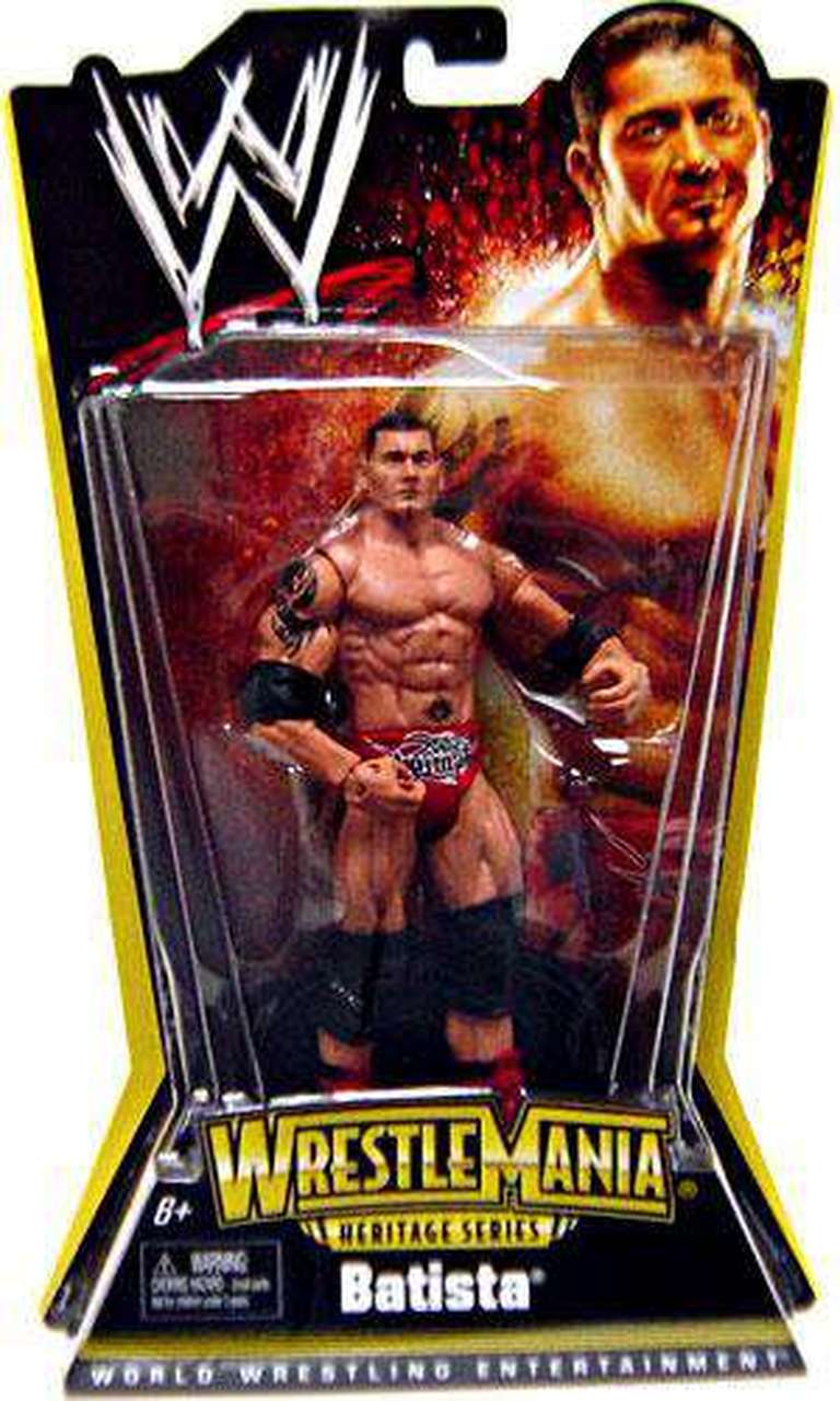 WWE Mattel WrestleMania Heritage 1 Batista Action & Toy Figures PWcatalog