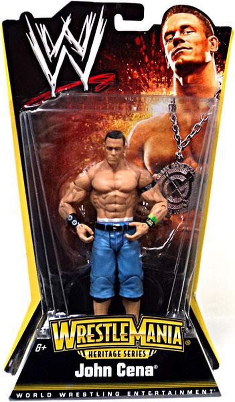 WWE Mattel WrestleMania Heritage 1 John Cena Action & Toy Figures PWcatalog