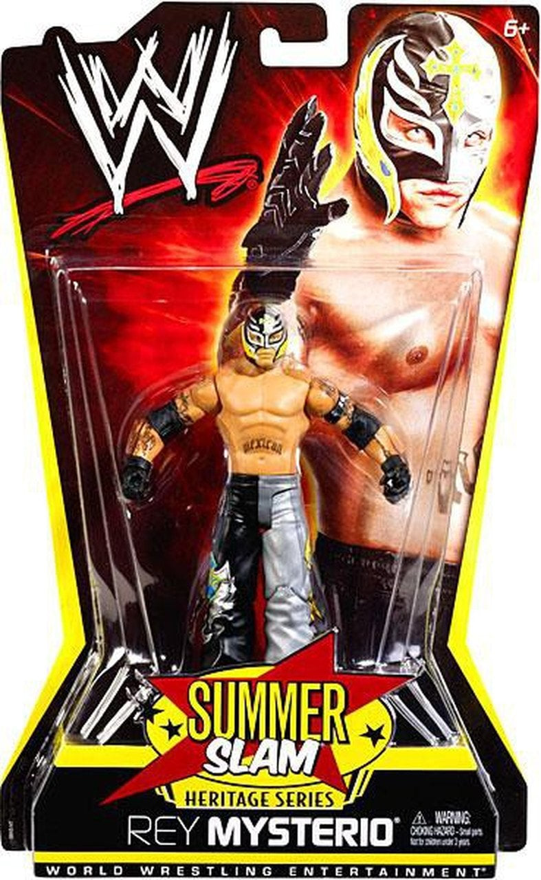 WWE Mattel SummerSlam Heritage 1 Rey Mysterio Action & Toy Figures PWcatalog