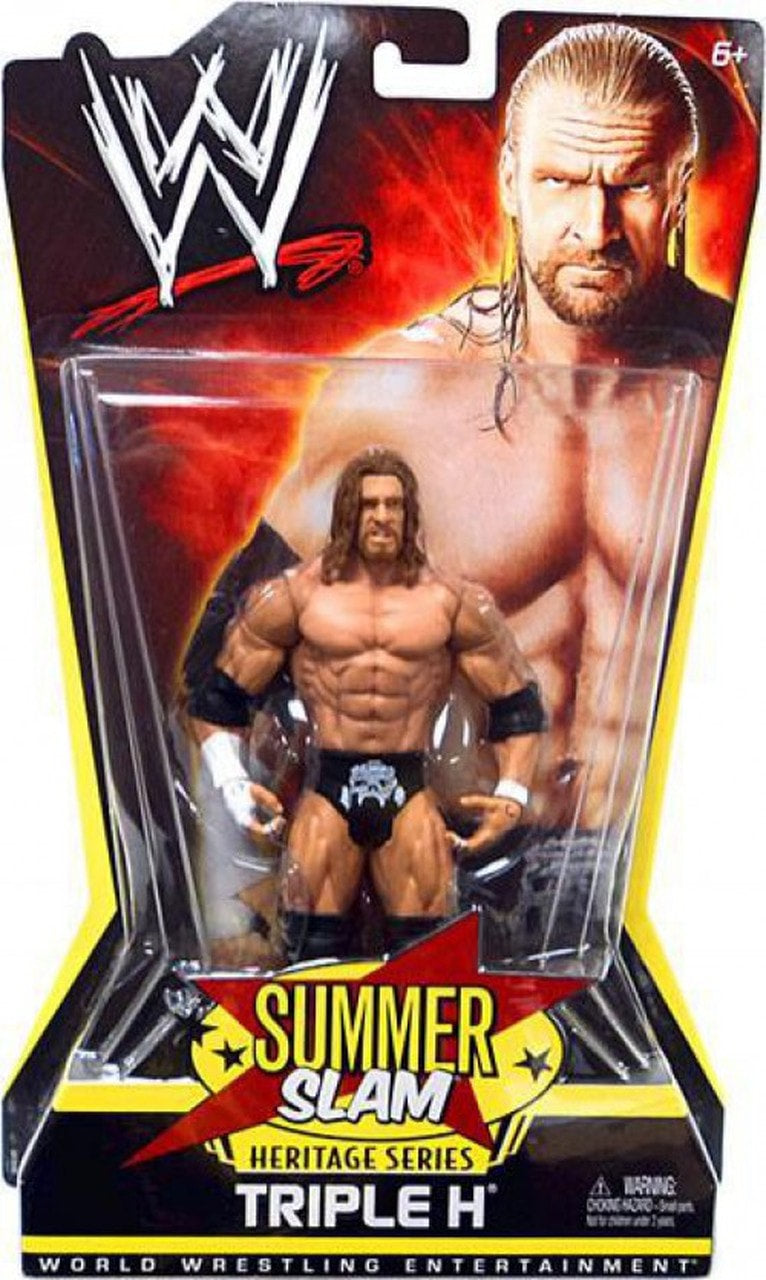 WWE Mattel SummerSlam Heritage 1 Triple H Action & Toy Figures PWcatalog