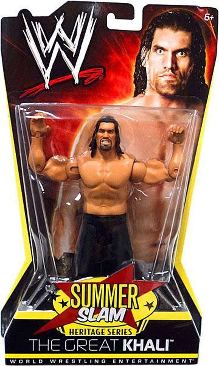 WWE Mattel SummerSlam Heritage 1 The Great Khali Action & Toy Figures PWcatalog