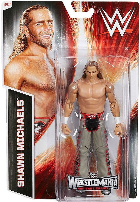 WWE Mattel WrestleMania Heritage 3 Shawn Michaels Action & Toy Figures PWcatalog