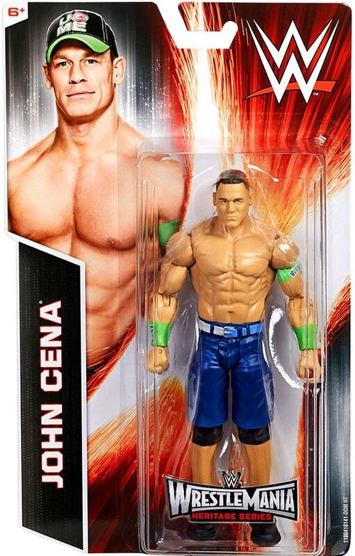 WWE Mattel WrestleMania Heritage 3 John Cena Action & Toy Figures PWcatalog