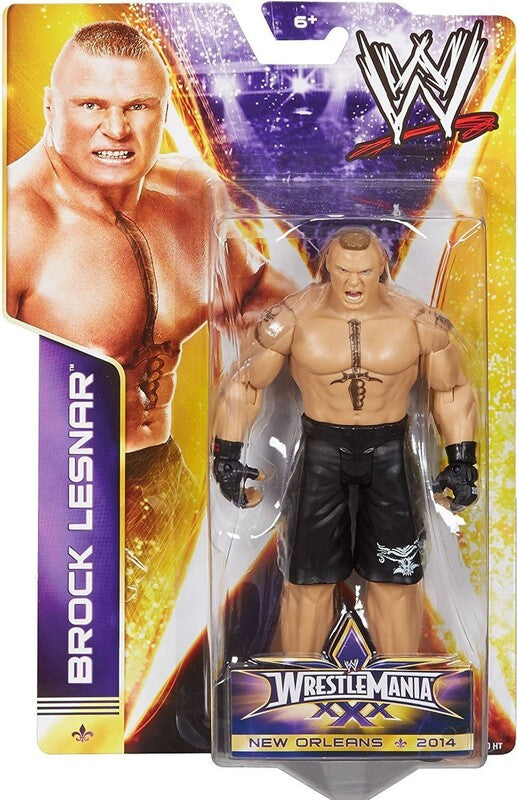 WWE Mattel WrestleMania XXX Brock Lesnar Action & Toy Figures PWcatalog