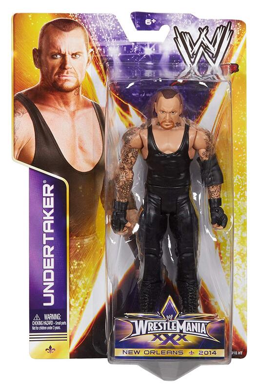 WWE Mattel WrestleMania XXX Undertaker Action & Toy Figures PWcatalog