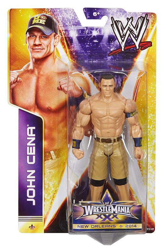 WWE Mattel WrestleMania XXX John Cena Action & Toy Figures PWcatalog