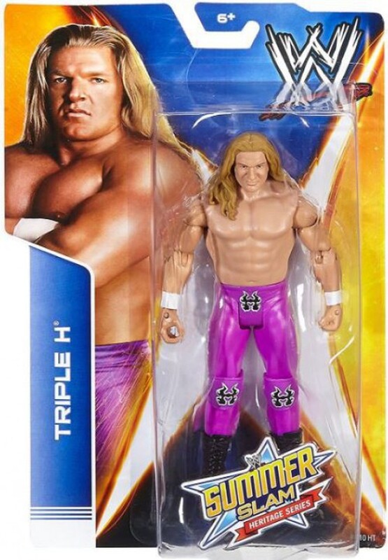 WWE Mattel SummerSlam Heritage 2 Triple H Action & Toy Figures PWcatalog