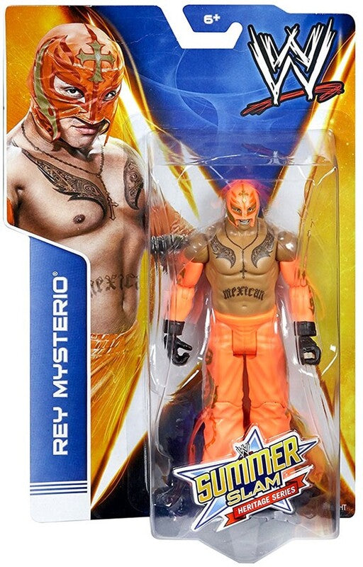 WWE Mattel SummerSlam Heritage 2 Rey Mysterio Action & Toy Figures PWcatalog