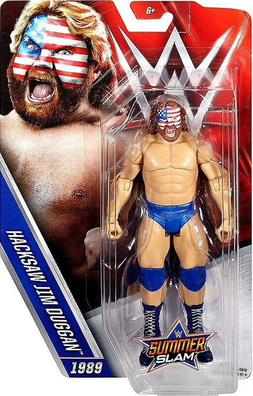 WWE Mattel SummerSlam 3 Hacksaw Jim Duggan Action & Toy Figures PWcatalog