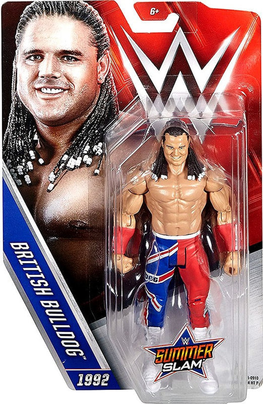 WWE Mattel SummerSlam 3 British Bulldog Action & Toy Figures PWcatalog