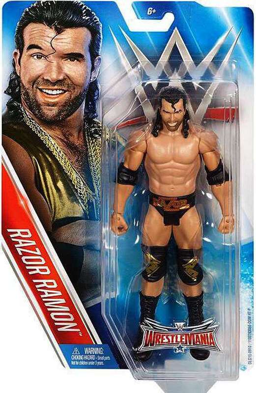 WWE Mattel WrestleMania 32 Razor Ramon Action & Toy Figures PWcatalog