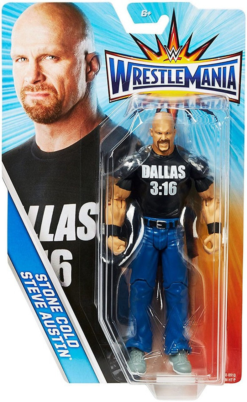 WWE Mattel WrestleMania 33 Stone Cold Steve Austin Action & Toy Figures PWcatalog