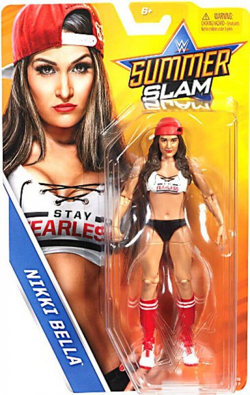 WWE Mattel SummerSlam 4 Nikki Bella Action & Toy Figures PWcatalog