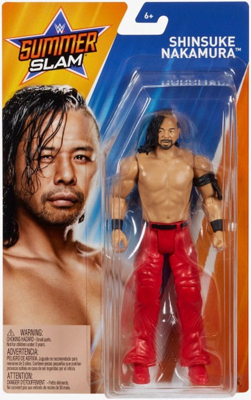 WWE Mattel SummerSlam 5 Shinsuke Nakamura Action & Toy Figures PWcatalog