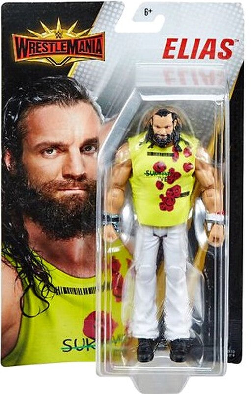 WWE Mattel WrestleMania 35 Elias Action & Toy Figures PWcatalog
