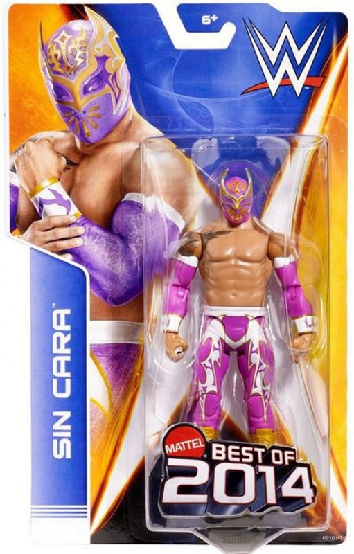 WWE Mattel Best Of 2014 Sin Cara Action & Toy Figures PWcatalog