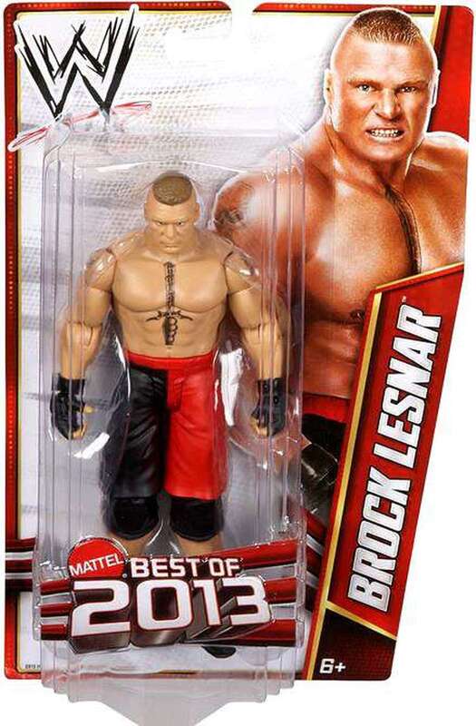 WWE Mattel Best Of 2013 Brock Lesnar Action & Toy Figures PWcatalog