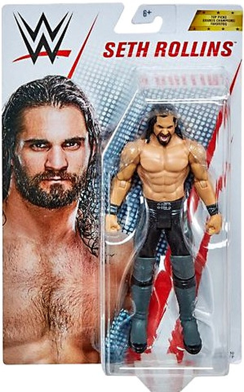 WWE Mattel Top Picks 2018 Seth Rollins Action & Toy Figures PWcatalog