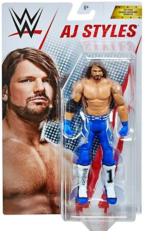 WWE Mattel Top Picks 2018 AJ Styles Action & Toy Figures PWcatalog