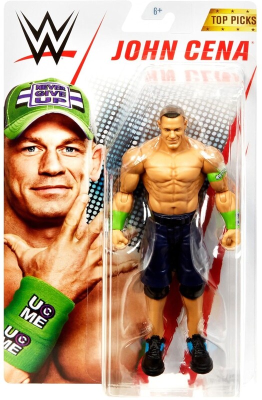 WWE Mattel Top Picks 2019 John Cena Action & Toy Figures PWcatalog