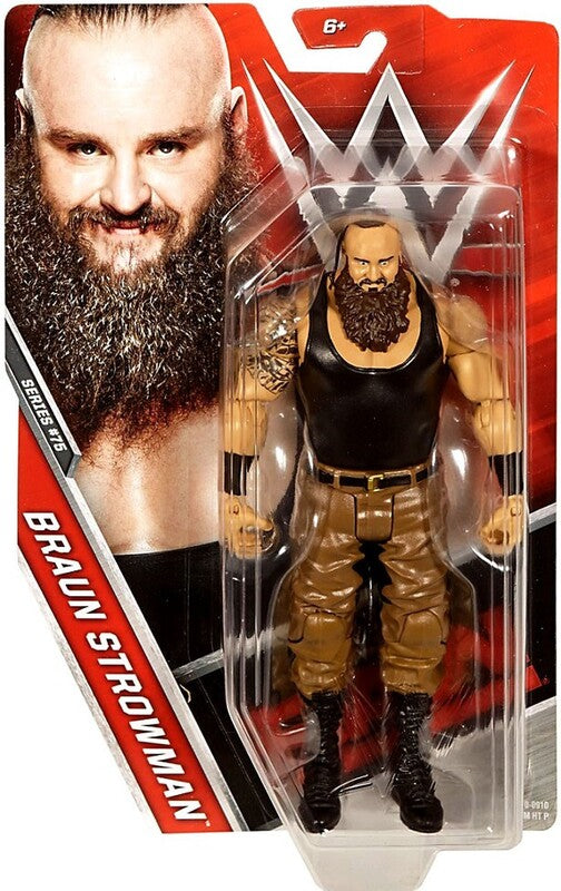WWE Mattel Basic Series 75 Braun Strowman Action & Toy Figures PWcatalog