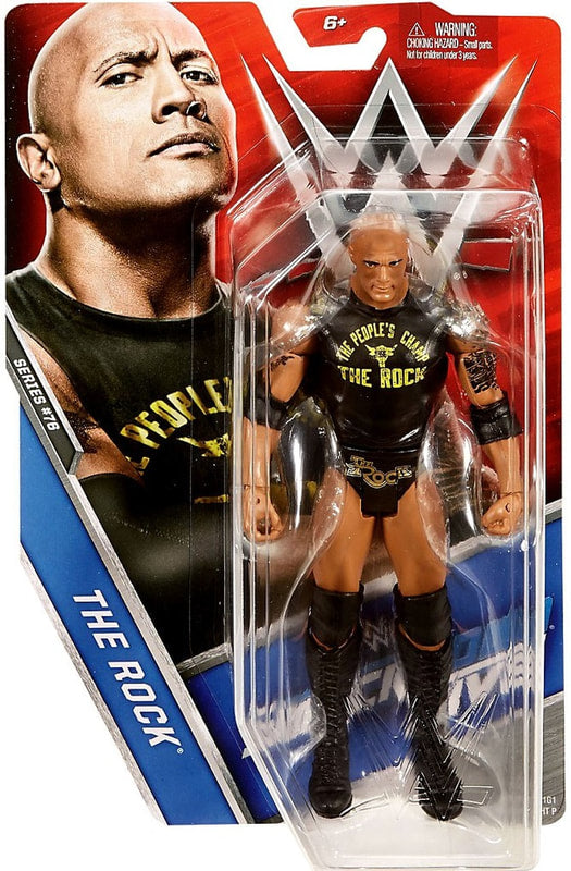 WWE Mattel Basic Series 76 The Rock Action & Toy Figures PWcatalog