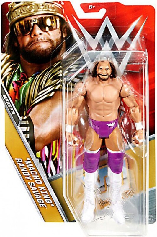 WWE Mattel Basic Series 76 "Macho King" Randy Savage Action & Toy Figures PWcatalog